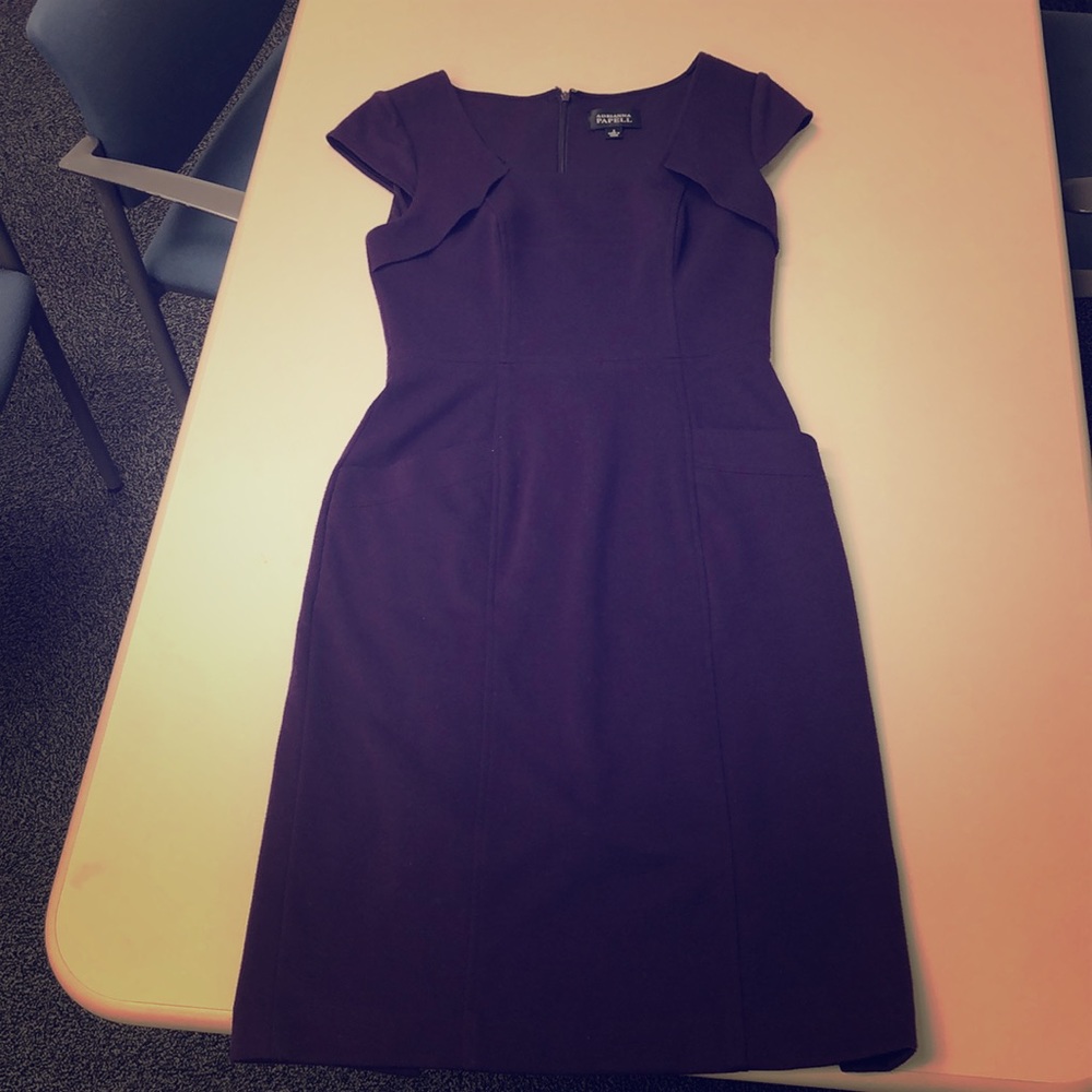 Beautiful plum colored dress Adriana Papell size 2